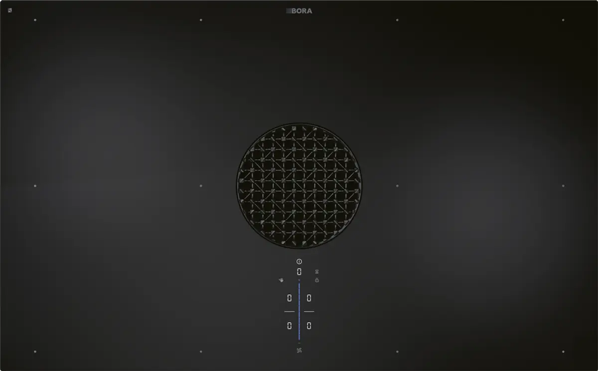 Bora Puxa Flächeninduktions-Kochfeld mit integriertem Kochfeldabzug - Abluft